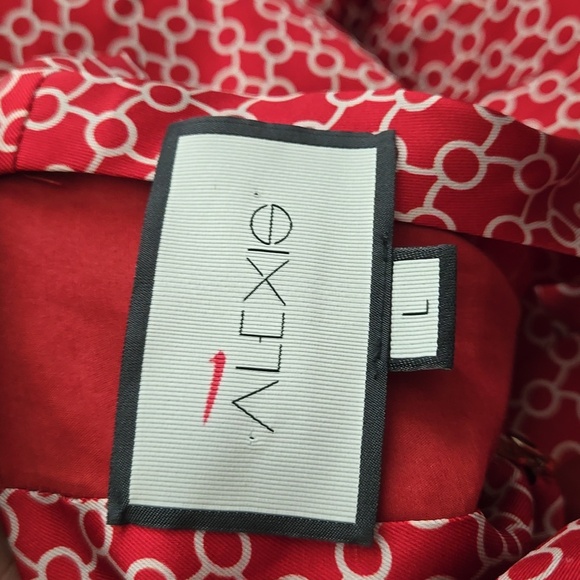 Alexis Coretti Flounce Hem Mini Dress Size L - Picture 4 of 11